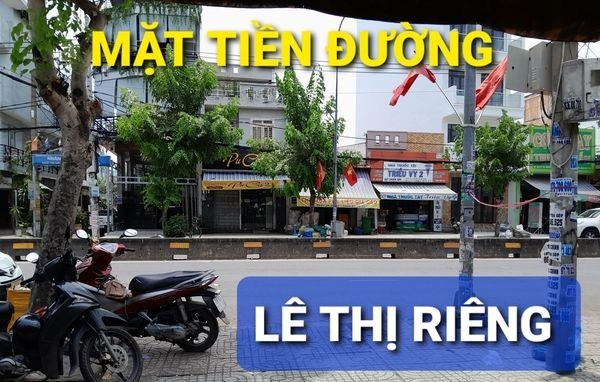 BÁN GẤP - Lô Góc Mặt Tiền Lê Thị Riêng Quận 12  có 6 tỷ