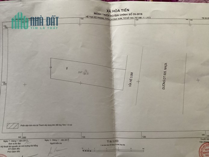 Chính Chủ Cần Cho Thuê Mặt Bằng Quán Tại Xã Hòa Tiến – Hòa Vang – Đà Nẵng.