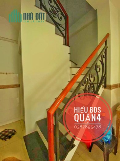 Mặt tiền Đoàn Văn Bơ 3 tầng nở hậu Quận 4, Ngang 3×6,5m chỉ 3,5 tỷ