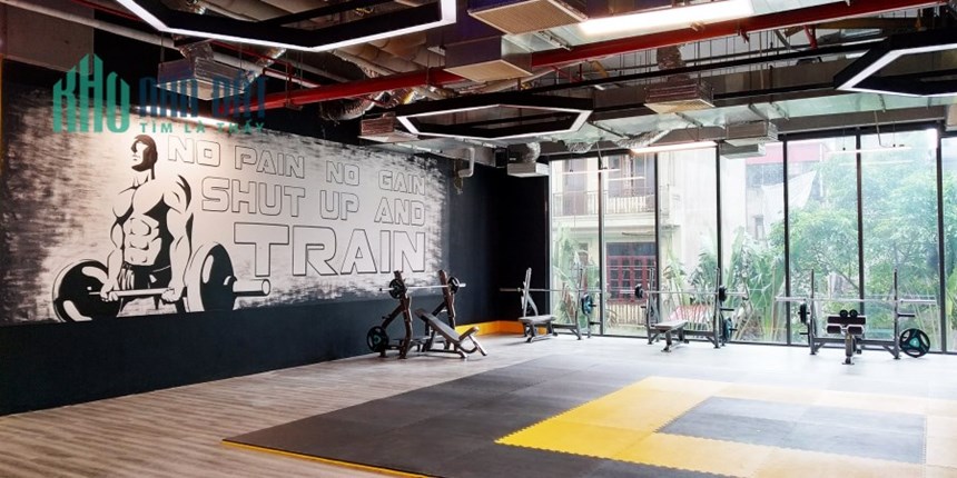 Cho thuê mặt bằng Gym, spa tại chung cư One 18 Ngọc Lâm, Long Biên, HN