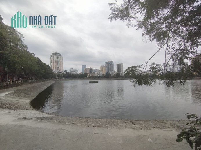 BÁN 200M2 ĐẤT - MẶT HỒ HOÀNG CẦU - MẶT TIỀN KHỦNG 10M - GIÁ NHỈNH 50 TỶ