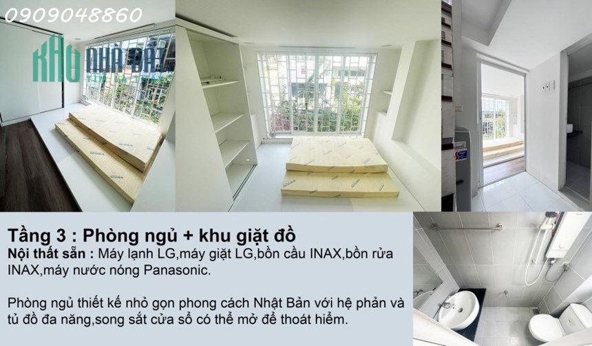 Nhà Phố Mini Tuyệt đẹp đầy đủ công năng vào ở ngay hẻm 3m thông nhỉnh 3 tỷ