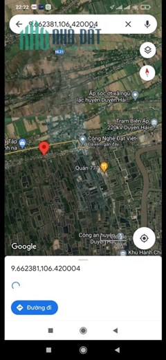 CHÍNH CHỦ BÁN NHANH Lô Đất Đẹp Tại Ấp Cây Xoài, Ngũ Lạc, Duyên Hải, Trà Vinh