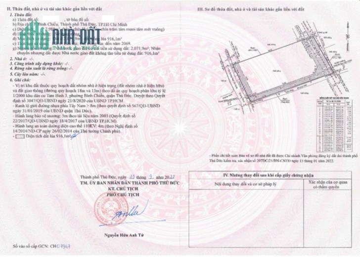 Bán gấp 3mt Ngô Chí Quốc, Bình Chiều, Thủ Đức, dtkvt 2.988m2 gồm 2071m2 thổ cư. Giảm sốc 85 tỷ còn