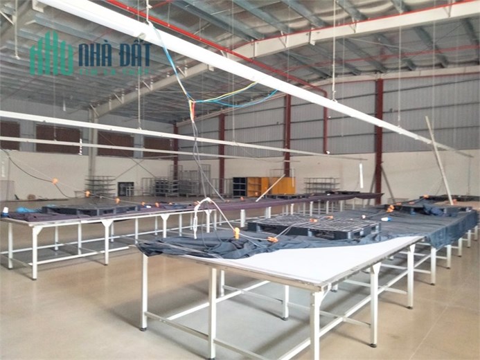 Cty gia công may mặc, giày da cho thuê toàn bộ Xưởng, Xưởng Trống bàn giao ngay khi thuê