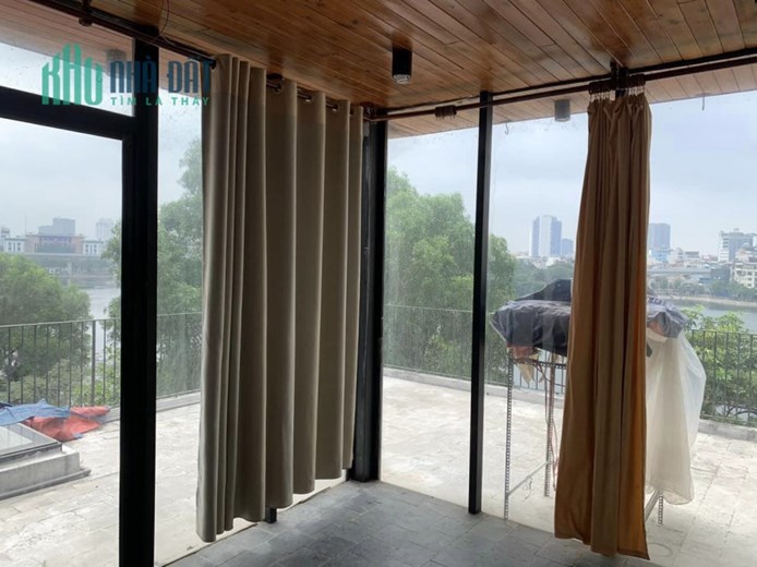 Bán biệt thự hồ Hoàng Cầu, 117m, 4T, mặt tiền 6.8m, kinh doanh, giá 39 tỷ