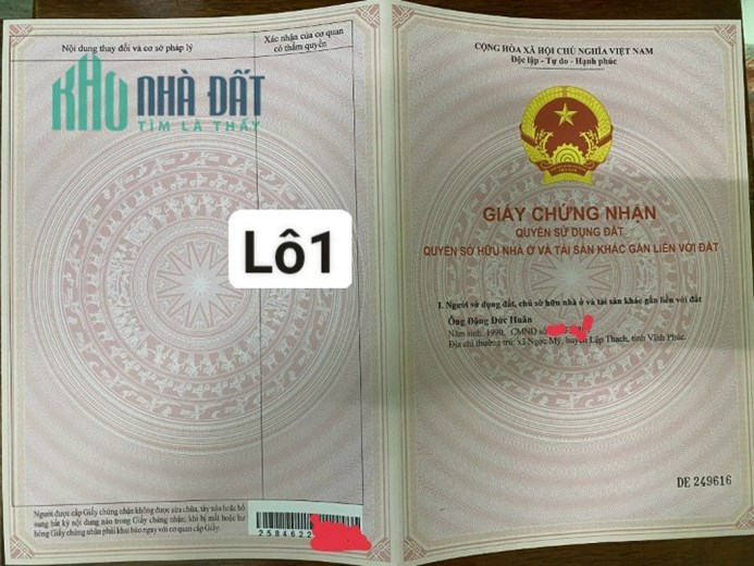 Cần bán 2 lô đất tại phường Thới Hòa,thị xã Bến Cát,tỉnh Bình Dương