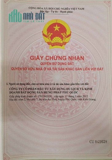 Nhà bán Meyhomes Capital Phú Quốc vị trí đẹp