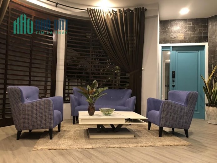 Vị trí VIP Lê Quang Định, 205m2 ngang 8.6M, 3 Tầng cổ điển, hẻm oto vào nhà, 25.2 Tỷ TL