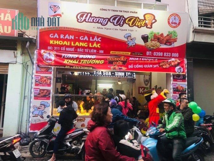 Em có nhu cầu sang nhượng quán gà rán chuỗi thương hiệu Hương Vị Việt. (Chuỗi hơn 600 cửa hàng trên