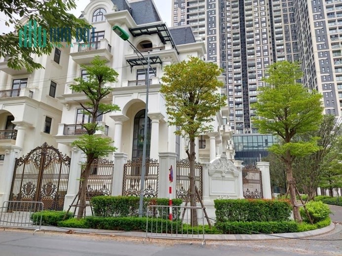 BIỆT THỰ LÔ GÓC MỸ ĐÌNH - 5 TẦNG NỔI 1 TẦNG HẦM - TÂN CỔ ĐIỂN - MẶT TIỀN 15M - AN NINH 24/7