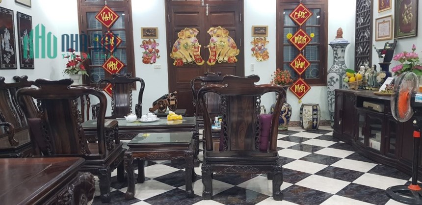 BÁN NHÀ KHU ĐÔ THỊ BẮC LINH ĐÀM, VỈA HÈ, Ô TÔ TRÁNH, KINH DOANH, 80M2*5T*MT5.5M, 17,X TỶ.