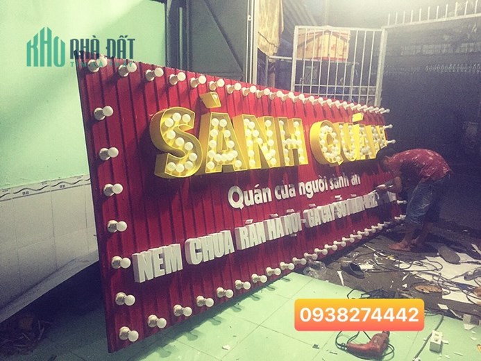 Chuyên thi công bảng hiệu giá tốt chuyên nghiệp tại Thành Phố Hồ Chí Minh