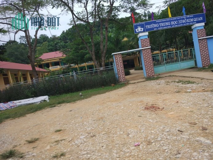 Bán đất QL2C Kim Quan, Yên Sơn, Tuyên Quang. Cách trường THCS Kim Quan khoảng 1km. giá chỉ 25 tr/m2
