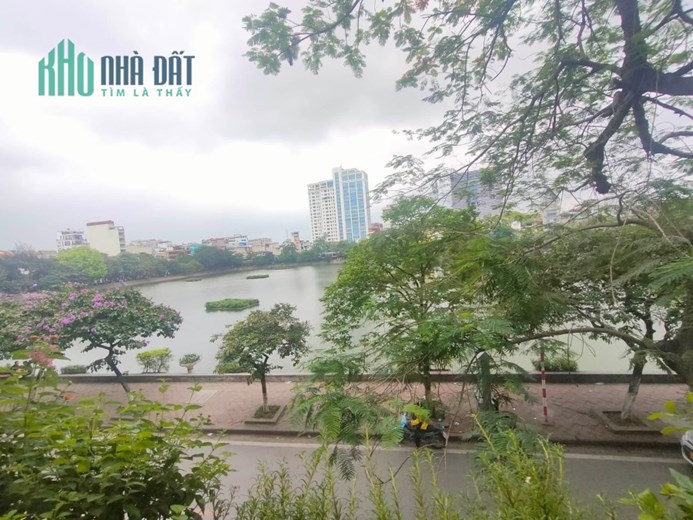 Giá đẹp! Bán nhà Mặt phố-Mặt hồ Đắc Di Đống Đa 68mx5T MT5.3m chỉ 25 tỷ 2 mặt ô tô kd đỉnh