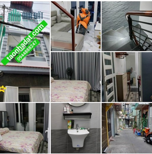 Bán nhà Hẻm xe hơi, đường Trần Bình Trọng, Q5, 24m2, 3 x 8m, 4 tầng, chỉ 6.6 tỷ TL chính chủ.