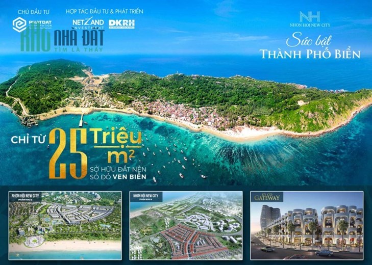Sở hữu nhà liền kề & biệt thự giá tốt nhất ở TP biển Quy Nhơn
