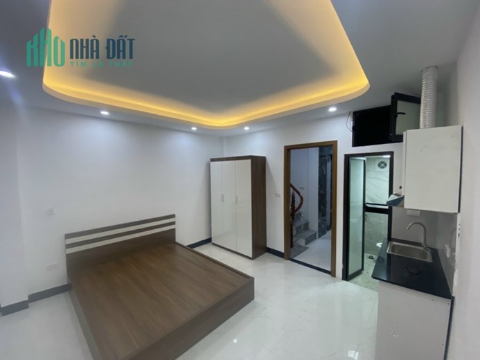 .Bán CCMN mới xây 8 tầng thang máy. 14 phòng Khép kín, Doanh thu 55tr/tháng. tại Tân Triều Hà Nội.