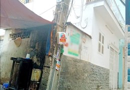 Nhà bán căn góc 2 Tầng hẻm thông Cao Xuân Dục P12Q8 - Giá : 4 tỷ
