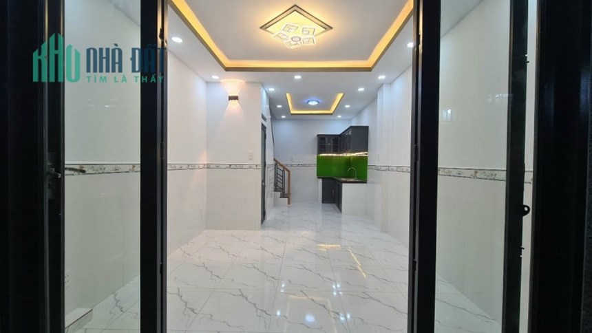 Bán nhà HXH đường Nguyễn Nhữ Lãm, Tân Phú, 25m2, 3.5 x 7.5m, 2 tầng, 2PN 2WC, chỉ 3.27 tỷ TL chính