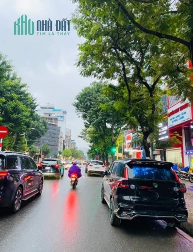 MẶT PHỐ Trần Quốc Hoàn Cầu Giấy 22 tỷ, vỉa hè, thang máy, kinh doanh sầm uất