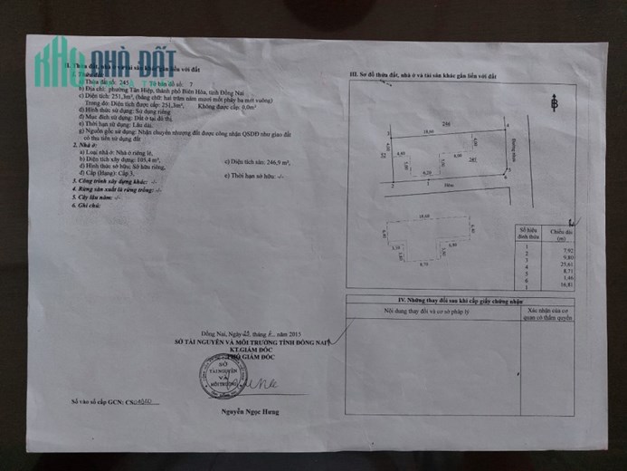 BÁN NHÀ GIÁ RẺ TRUNG TÂM TÂN HIỆP- BIÊN HÒA