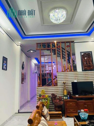 NHỈN 5 TỶ CÓ NHÀ ĐƯỜNG HẬU GIANG, Q6 - 5X12M, 4 TẦNG.