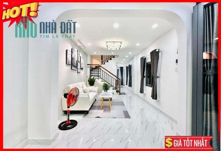SIÊU PHẨM HXH PHAN VĂN TRỊ,F7 - NỘI THẤT XINH XẮN -NỞ HẬU TÀI LỘC - 43M2 - NHỈNH 4 TỶ