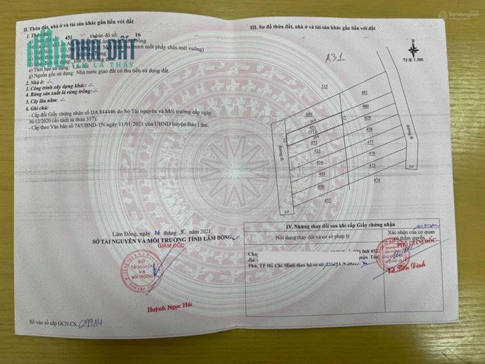 Chính chủ ngộp bank cần bán gấp 2 lô đất mặt tiền đường nhựa full thổ cư giá chỉ 750 triệu