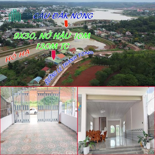 bán nhà mặt tiền Lê Thánh Tồng, TP Gia Nghĩa, Đăk NÔng