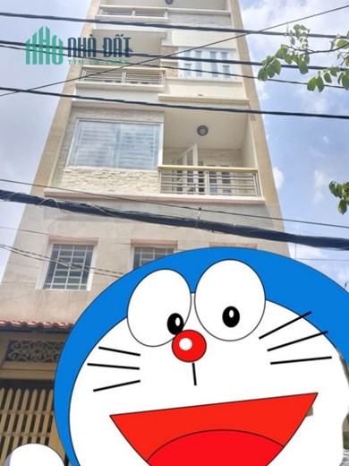 Giảm 2 Tỷ chỉ còn 11 Tỷ, Tân Bình giáp Quận 10, 5 Tầng 5PN 71m2, Hẻm xe hơi.