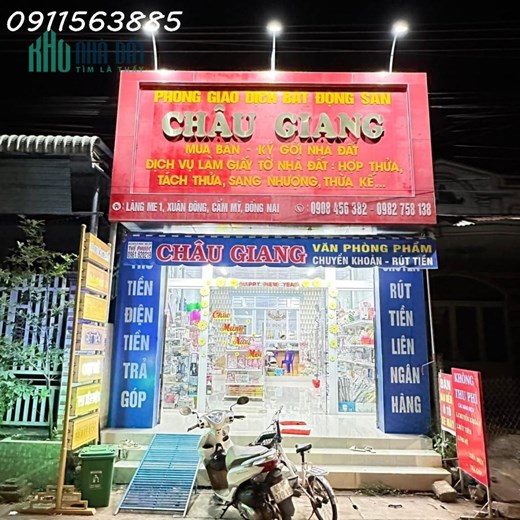 Bán căn nhà kinh doanh buôn bán sầm uất tại Mặt tiền tỉnh lộ 779, gần chợ Láng Me, Đồng Nai - DT