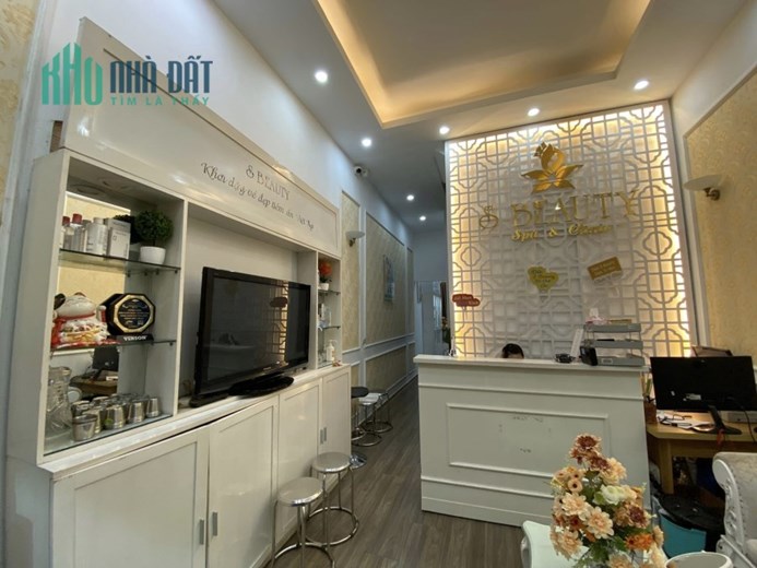 Cho thuê nhà nguyên căn Trung Kinh 55m 5 tầng. MT4.5m. Oto, KD. 26.5tr