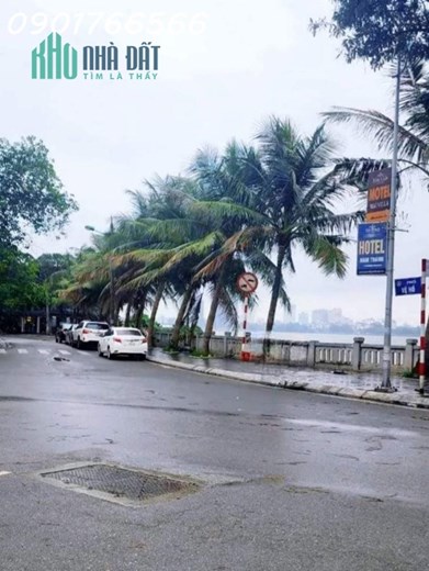 Bán nhà View Hồ Tây, Mặt Phố Vệ Hồ, Trung Tâm Quận Tây Hồ, 129m X 4T, Gía 44 TỶ.