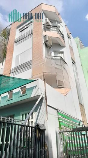 Nhà 4 tầng hẻm Dương Bá Trạc Phường 1 Quận 8. Giá 4,8 tỷ TL
