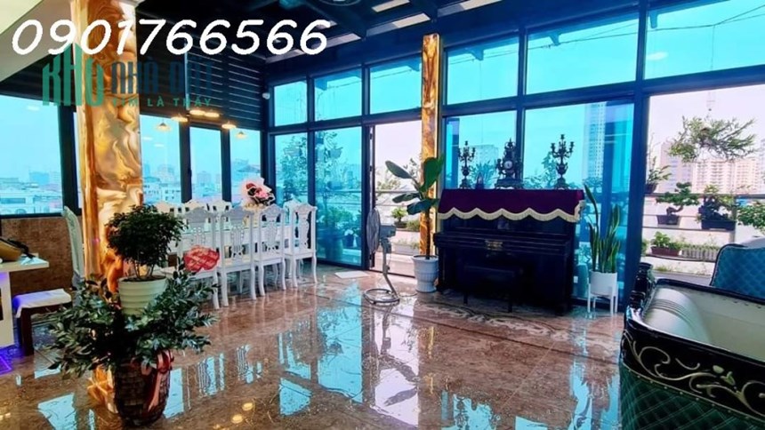 Bán Nhà TRung Tâm Cầu Giấy, Tòa Nhà Mặt Phố Phan Văn Trường, 100m X 9T, MT 10M, Gía 69 TỶ.