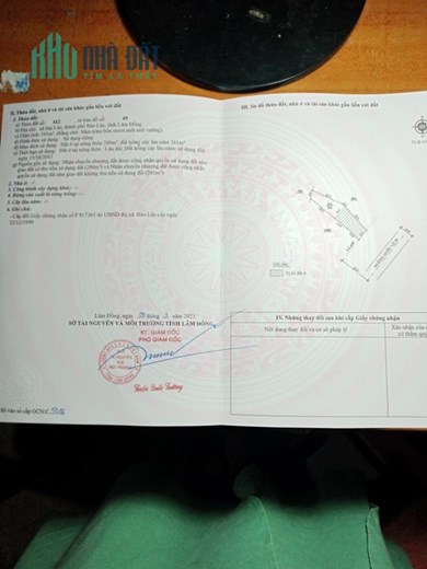 CHÍNH CHỦ BÁN Lô Đất Vị Trí Đẹp Gía Đầu Tư Tại Thành Phố Bảo Lộc, Lâm Đồng