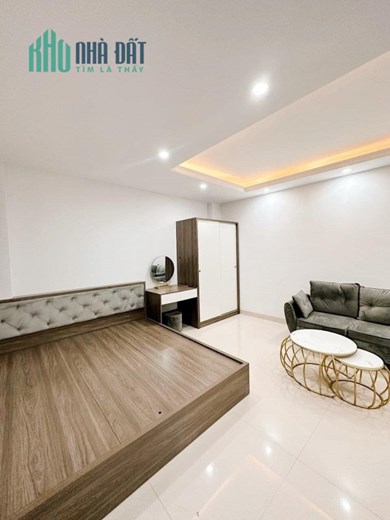 Bán nhà trọ 147 Triều Khúc, Thanh Trì, 80m2x8T, thang máy, mt6m, 27PKK, giá 13 tỷ