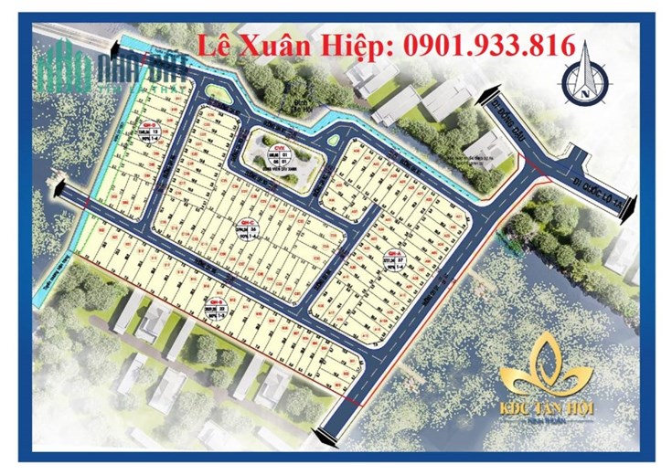 Còn vài  nền  tại Khu Dân Cư Tân Hội tại TP. Phan Rang Tháp Chàm với giá F0 chỉ hơn 10tr/m2