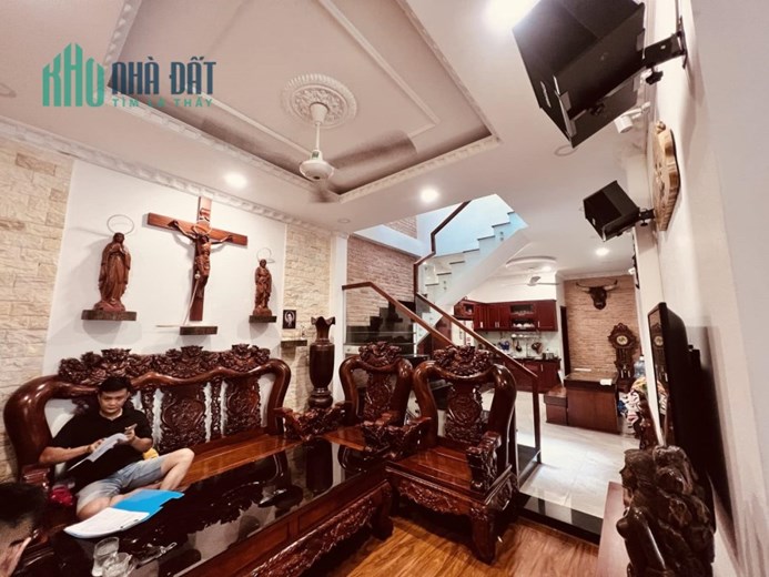 Phú Thọ Hoà, Tân Phú, 3 Tầng, 64m2, Nhà mới Ở Ngay, 4 Tỷ xx