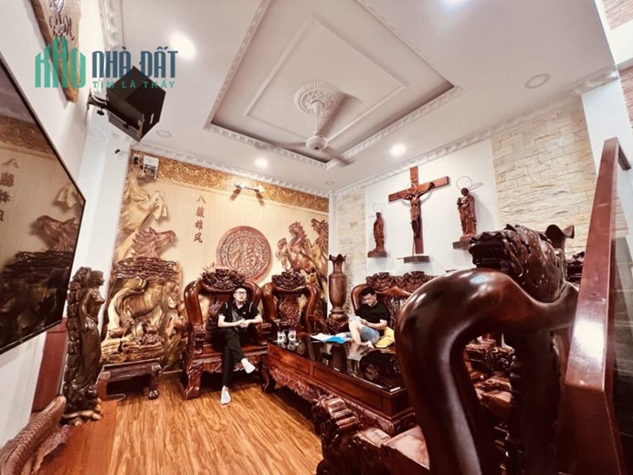 Phú Thọ Hoà, Tân Phú, 3 Tầng, 64m2, Nhà mới Ở Ngay, 4 Tỷ xx