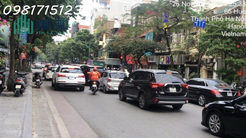 Bán nhà mặt Phố Huế-  Hai Bà Trưng Hà Nội 52m, 5 tầng, mt 4m, giá 38 tỷ.