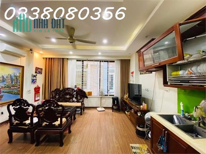 Bán nhà mặt hồ Văn Chương, ô tô tránh, vỉa hè, view hồ,  DT 79m2 x 5 tầng, MT 8,5m.