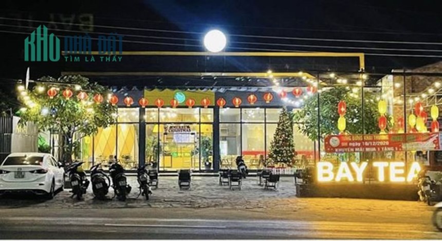 SANG NHƯỢNG MẶT BẰNG KINH DOANH TRÀ SỮA-CAFE MT QL1A TRUNG TÂM TRẢNG BOM