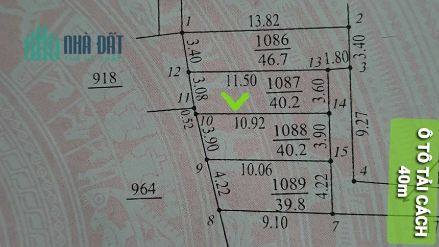 Bán đất thổ cư giá rẻ, sổ đỏ chính chủ tại xã Kim Chung, huyện Hoài Đức, Hà Nội