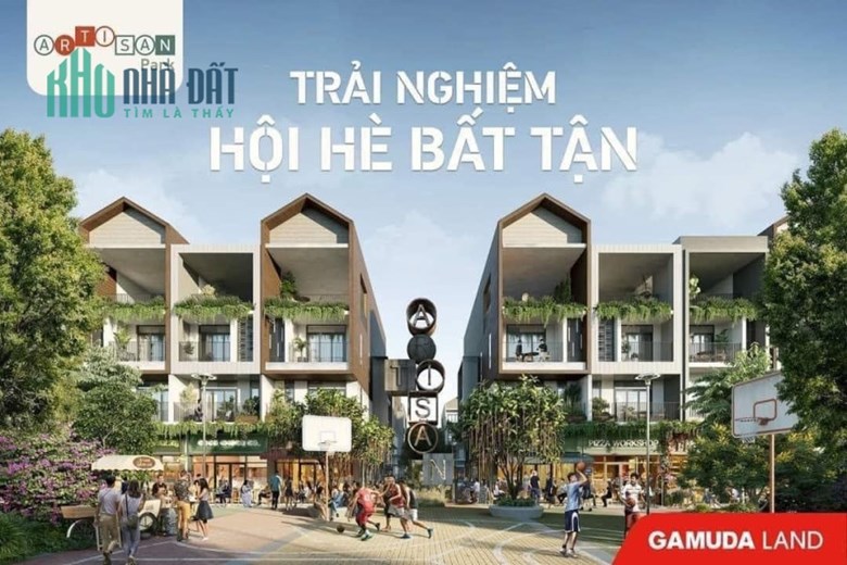 NHÀ PHỐ THƯƠNG MẠI ATISAN PARK NGAY TRUNG TÂM  THÀNH PHỐ MỚI BÌNH DƯƠNG