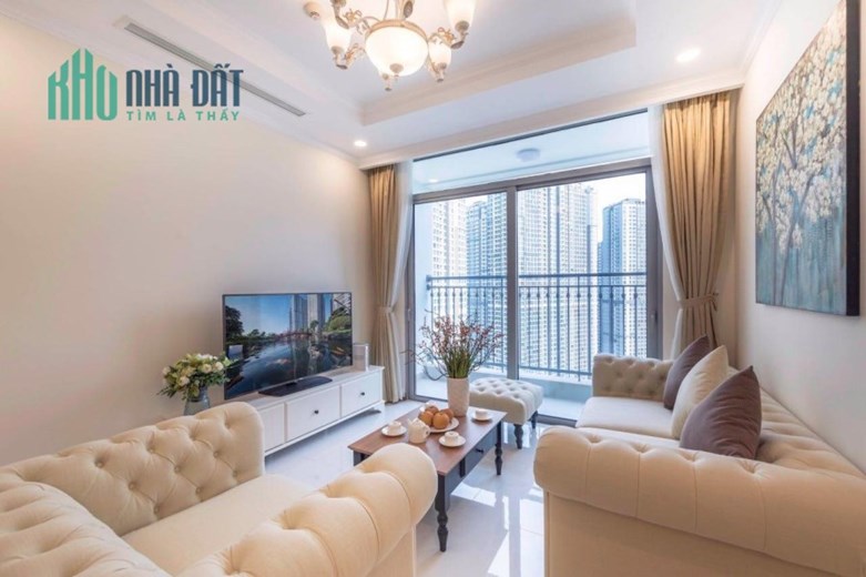 cho thuê CHCC VInhome Central Park, Q.BT, 100m2, 3Pn, 2tollet, full NT