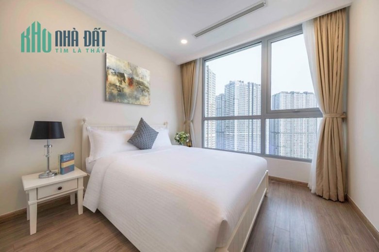 cho thuê CHCC VInhome Central Park, Q.BT, 100m2, 3Pn, 2tollet, full NT