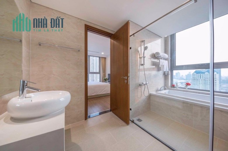 cho thuê CHCC VInhome Central Park, Q.BT, 100m2, 3Pn, 2tollet, full NT