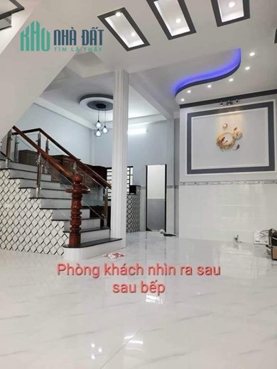 NHẬN CHÍNH CHỦ Bán Nhà 1 Trệt 1 Lầu Sau Lưng CV Mậu Thân, P.3, TP Vĩnh Long